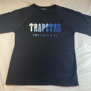 Trapstar “It’s a secret” black and blue T-shirt